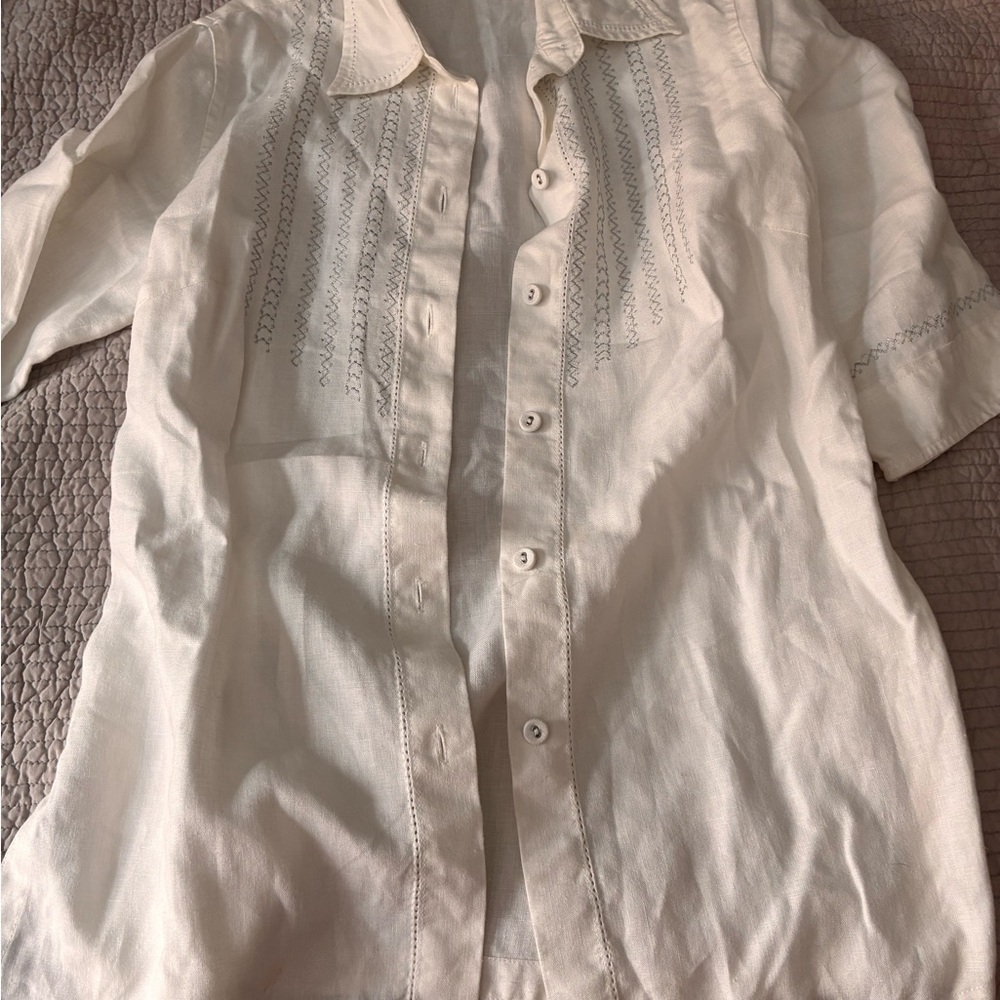 Elegant Cream Blouse